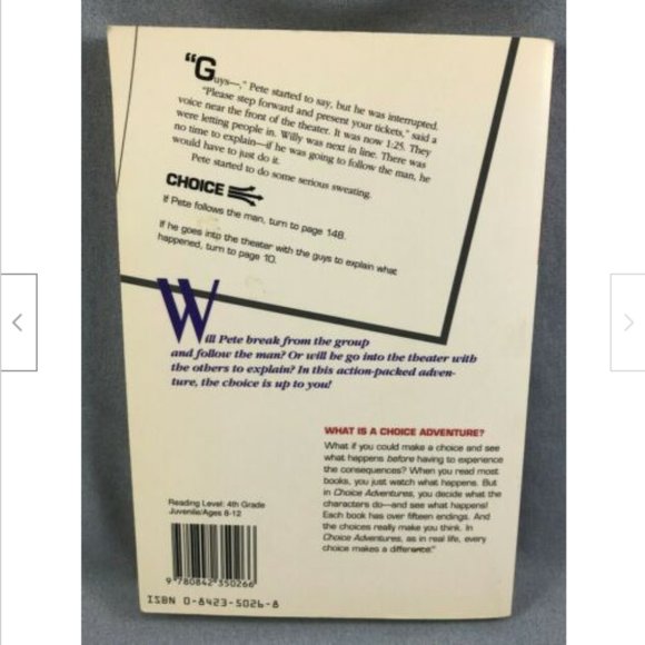 The Smithsonian Connection Choose Choice Adventure Ending Daryl Lucas - Picture 2 of 2